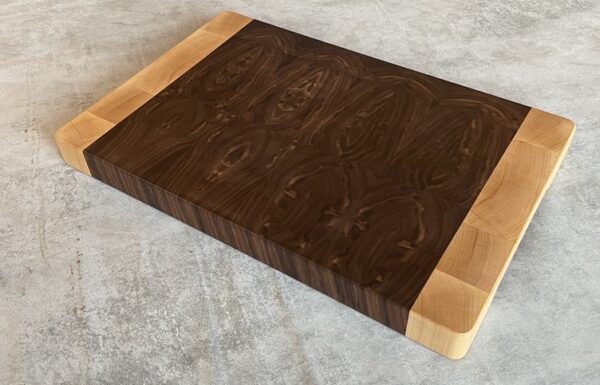 Walnut And Maple End Grain Chopping Board