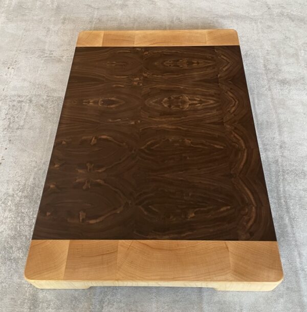 Walnut And Maple End Grain Chopping Board - Image 3