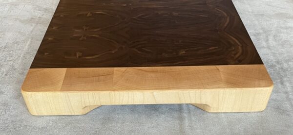 Walnut And Maple End Grain Chopping Board - Image 5