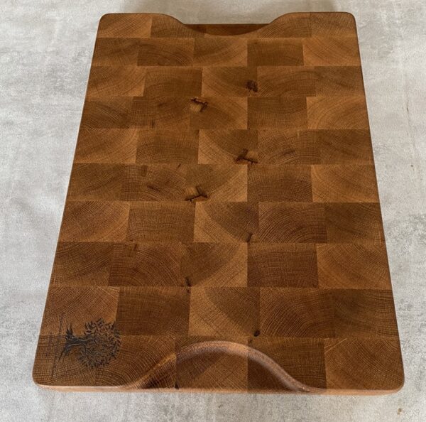 Oak End Grain Chopping Board - Image 4