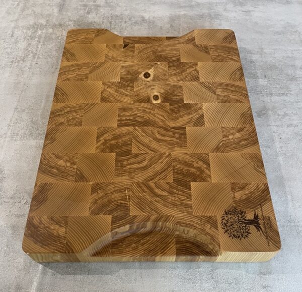 Ash End Grain Chopping Board - Image 9