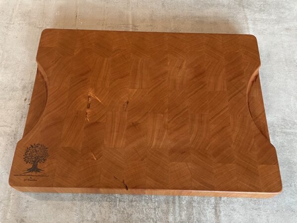 Cherry End Grain Chopping Board - Image 6