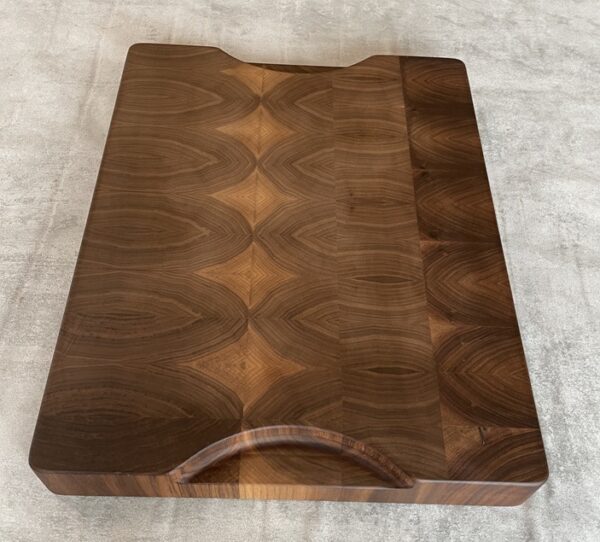 Walnut End Grain Butchers Block - Image 8