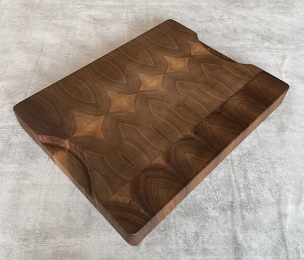 Walnut End Grain Butchers Block - Image 9